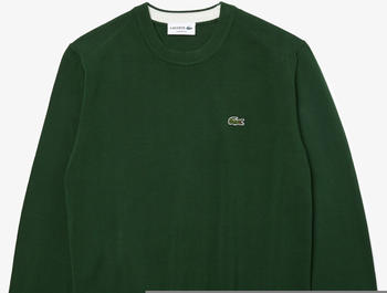 Lacoste Sweater Classic Fit Crew Neck Organic Cotton green
