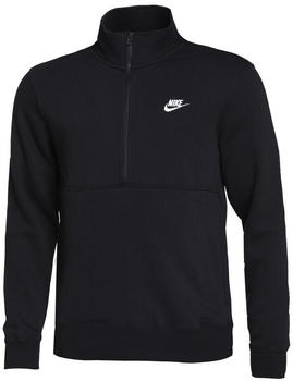 Nike Club 1/4 Zip Sweat black/white