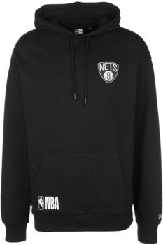 New Era Brooklyn Nets Half Logo Oversized Hoodie black (60284622)