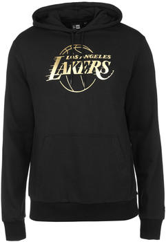 New Era Los Angeles Lakers Nba Foil Print Hoodie black (60284705-BLKMTG)