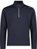 CMP Campagnolo CMP Men's Sweatshirt made from Stretch-Performance fleece in plain hues (3E15747) b.blue white
