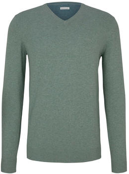 Tom Tailor Strickpullover mit Bio-Baumwolle in Melange Optik (1027300) (1027300-28732)