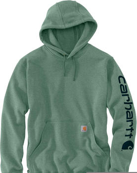 Carhartt Midweight Hooded Logo Sweatshirt (K288) jade heather
