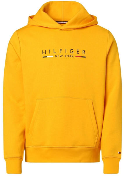 Tommy Hilfiger Logo Flex Fleece Hoody (MW0MW29301) yellow
