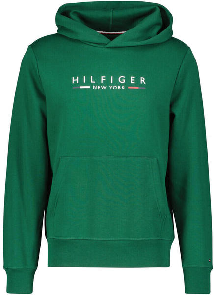 Tommy Hilfiger Logo Flex Fleece Hoody (MW0MW29301) prep green