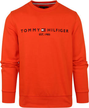 Tommy Hilfiger Organic Cotton Blend Logo Sweatshirt (MW0MW11596) orange