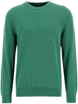Marc O'Polo Rundhals-Pullover regular aus softem Bauwolle-Schurwolle-Mix (231514460504) rich emerald