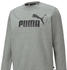 Puma Essentials Big Logo Sweatshirt (586678) medium grey