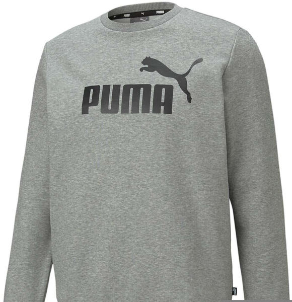 Puma Essentials Big Logo Sweatshirt (586678) medium grey