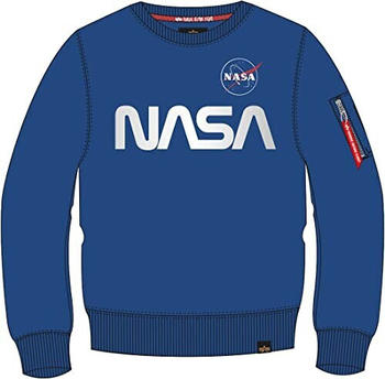 Alpha Industries Nasa Reflective Sweatshirt blue (178309-539)