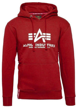 Alpha Industries Basic Hoodie red (178312-328)