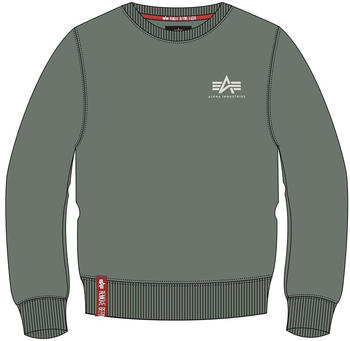 Alpha Industries Basic Small Logo Sweatshirt green (188307-432)