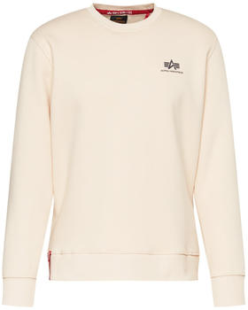 Alpha Industries Basic Small Logo Sweatshirt white (188307-578)