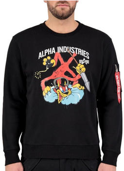 Alpha Industries Fighter Squadron Sweatshirt black (108304-03)