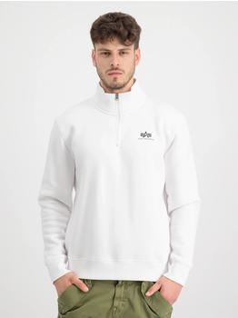 Alpha Industries Half Zip Sweatshirt white (108308-09)