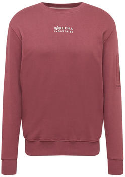 Alpha Industries Organics Emb Sweatshirt red (118316-672)