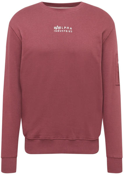 Alpha Industries Organics Emb Sweatshirt red (118316-672)