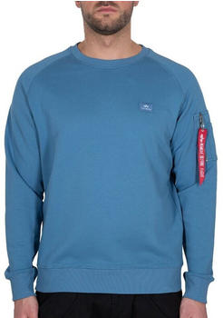 Alpha Industries X-fit Sweatshirt blue (158320-538)