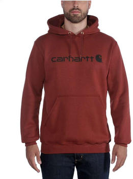 Carhartt Signature Logo Midweight Sweatshirt (100074) chili pepper heather