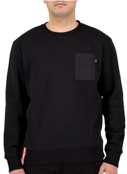 Alpha Industries Nylon Pocket Sweatshirt black (108303-03)