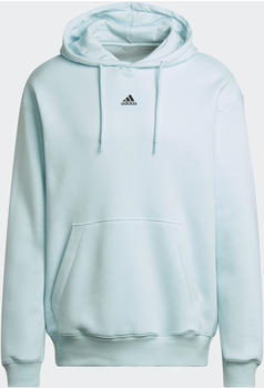 Adidas Essentials FeelVivid Cotton Fleece Drop Shoulder Hoodie almost blue