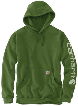 Carhartt Midweight Hooded Logo Sweatshirt (K288) green
