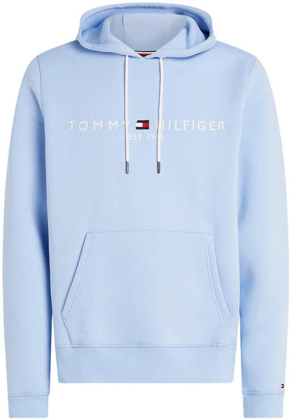 Tommy Hilfiger Organic Cotton Blend Logo Hoody (MW0MW11599) vessel blue