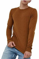Jack & Jones Rundhalspullover "JJEEMIL KNIT CREW NECK NOOS" Baumwollmischung,...