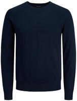 Jack & Jones Rundhalspullover "JJEEMIL KNIT CREW NECK NOOS" Baumwollmischung,...