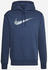 Nike Pullover Fleece Hoodie (DX2028) thunder blue/mtlc cool grey