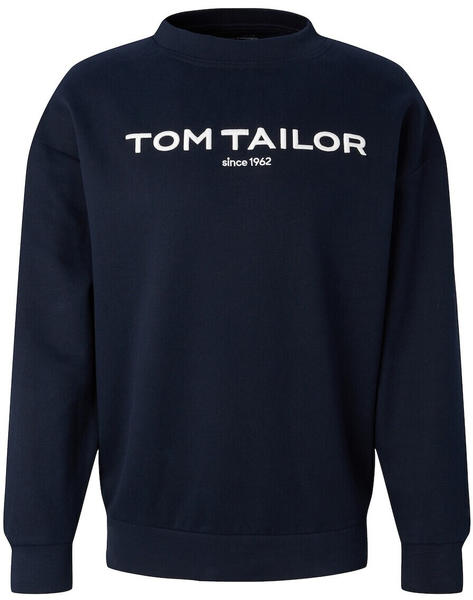 Tom Tailor Sweatshirt mit Logoprint (1035562) blau
