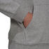 Essentials Fleece Hoodie medium grey heather/black