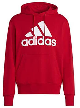 Adidas Essentials French Terry Big Logo Hoodie better scarlet/white