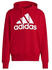 better scarlet/white: Adidas Essentials French Terry Big Logo Hoodie