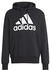 Black: Adidas Essentials French Terry Big Logo Hoodie