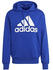 semi lucid blue: Adidas Essentials French Terry Big Logo Hoodie