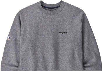 Patagonia Fitz Roy Icon Uprisal Crew Sweatshirt grey