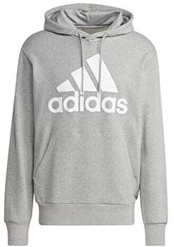 Adidas Essentials French Terry Big Logo Hoodie medium grey heather
