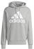 Adidas Essentials French Terry Big Logo Hoodie medium grey heather