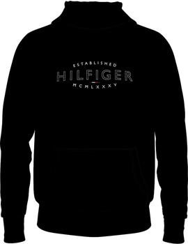 Tommy Hilfiger Flex Fleece Logo Hoody (MW0MW30013) black