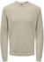 Only & Sons Onskalle Reg 12 Struc Crew Knit Noos (22026559-4253162) silver lining