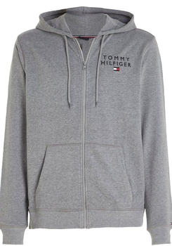 Tommy Hilfiger Logo Zip-Thru Hoody (UM0UM02879) medium grey heather