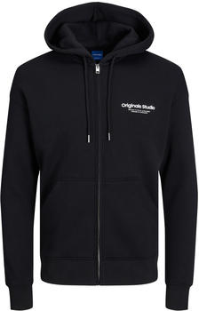 Jack & Jones JORVESTERBRO SWEAT ZIP HOOD (12241691-4292357) black