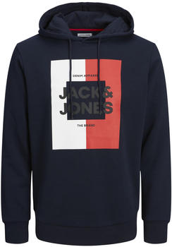 Jack & Jones JJOSCAR SWEAT HOOD (12235248-4233479) navy blazer