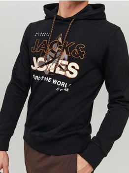 Jack & Jones JCOHUNT SWEAT HOOD LN (12228603-4143767) black