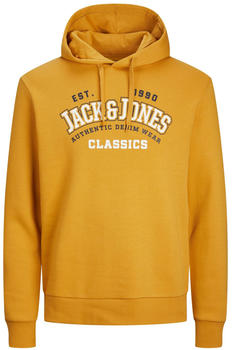 Jack & Jones JJELOGO SWEAT HOOD 2 COL 23/24 NOOS (12233597-4205890) honey gold