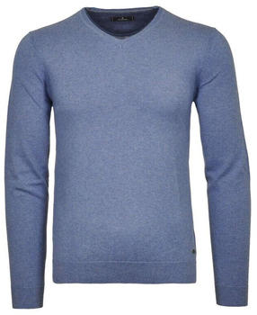Ragman Strickpullover uni, V-Neck (742457-073) taube