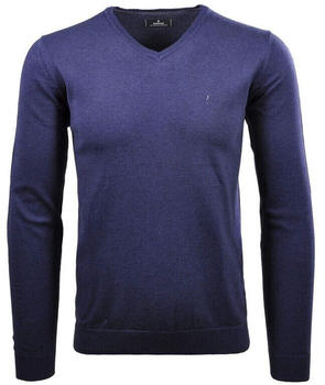 Ragman Strickpullover uni, V-Neck (742457-070) marine