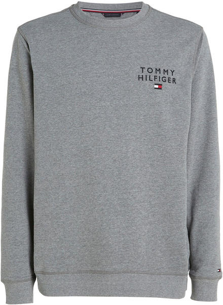 Tommy Hilfiger Round Neck Logo Sweatshirt (UM0UM02878) medium grey heather
