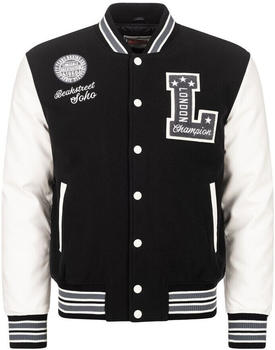 Lonsdale Waterstein Jacket (117345) black/ecru/grey